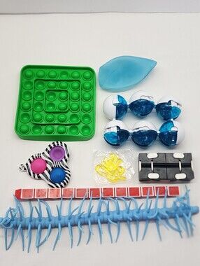 8pc Assorted Kids Sensory Fidget Toy Bundle Set